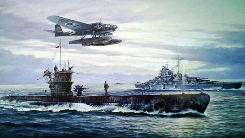 «Бисмарк» и U 556: как подлодка подружилась с линкором
