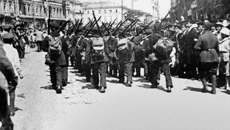Как Красная Армия Киев от поляков освобождала