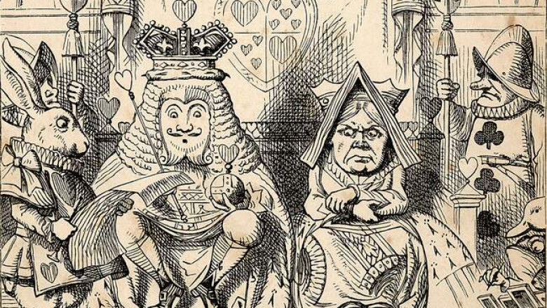 Король и Королева судят Валета: 6 секретов иллюстраций Джона Тенниела к «Приключениям Алисы в Стране чудес»