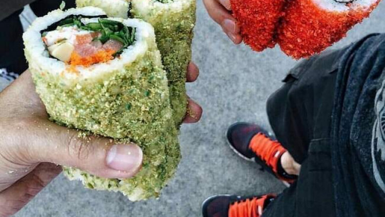 Не вкусно, но модно: суши-буррито, сказочный хлеб и другие продукты, которые едят не для удовольствия
