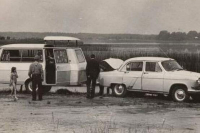 Дачи на колесах времен СССР или кемпинг по-советски