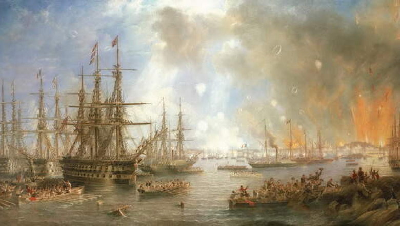 Крымская война (1853-1856): бомбардировка Свеаборга