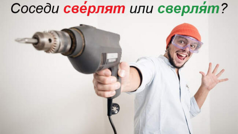 Соседи – сверлЯ́т: 10 глаголов русского языка, которые произносят неправильно даже самые грамотные люди