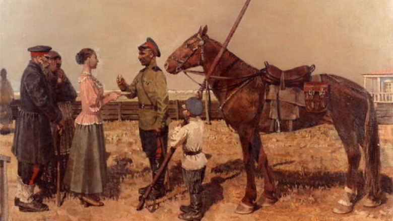 Белая кавалерия Гражданской войны