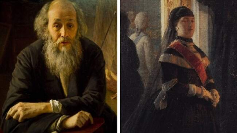 Неразгаданная тайна полотна «Екатерина II у гроба императрицы Елизаветы» Николая Ге, которое не показывают посетителям Третьяковки