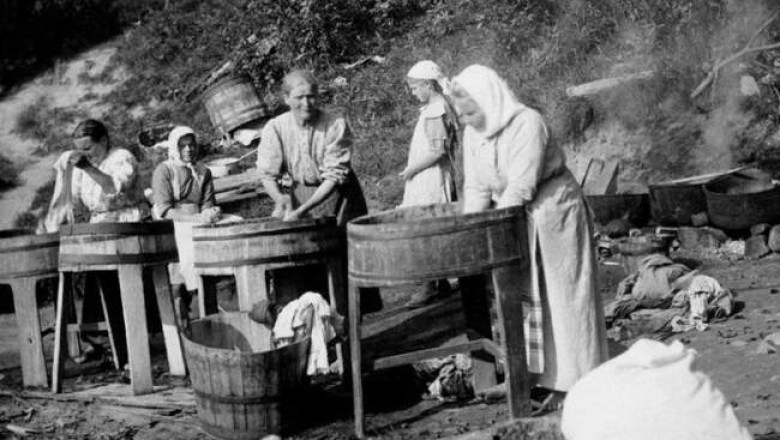 Как раньше наши бабушки обходились без стиральных машин и прочих девайсов