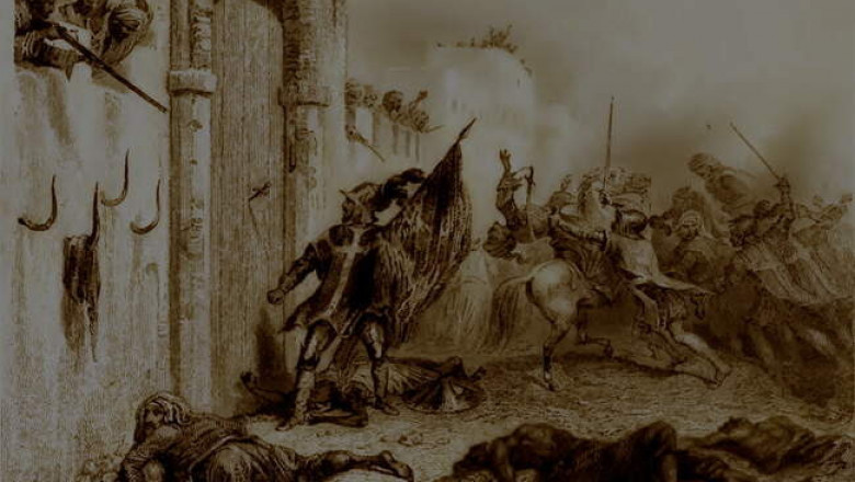 Алжирский поход 1541 года императора Карла: бой во время бури и гибель имперского флота
