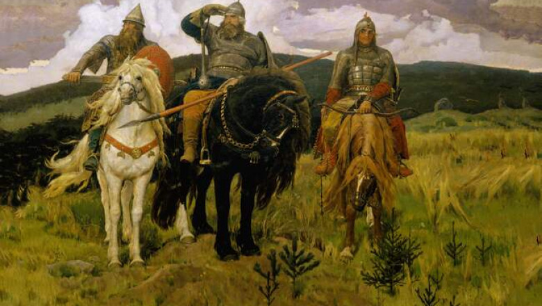«Богатыри» Виктора Васнецова: кого на самом деле изобразил художник на знаменитой картине