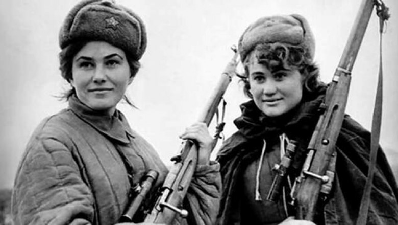 Как советских женщин призывали в Красную армию