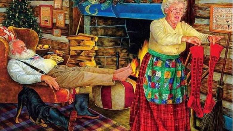 Художник-самоучка Сьюзен Брабо создает яркие картины-новеллы о жизни обычных американцев