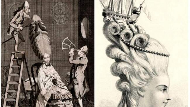 Красота не знает границ: какие муки терпели аристократки в XVIII веке, чтобы не испортить 1,5-метровую прическу