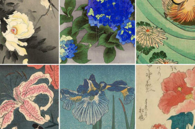 Путеводитель по любимым цветам японских художников