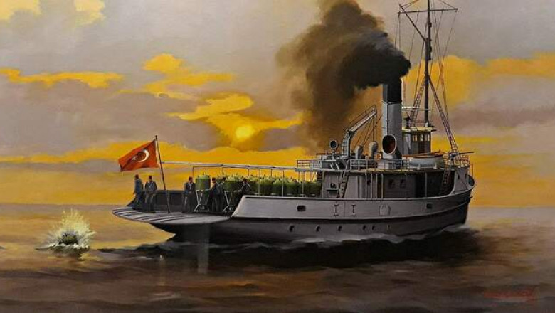 Божья помощь османского ВМФ: как турецкий корабь «Нусрет» разгромил флот Антанты