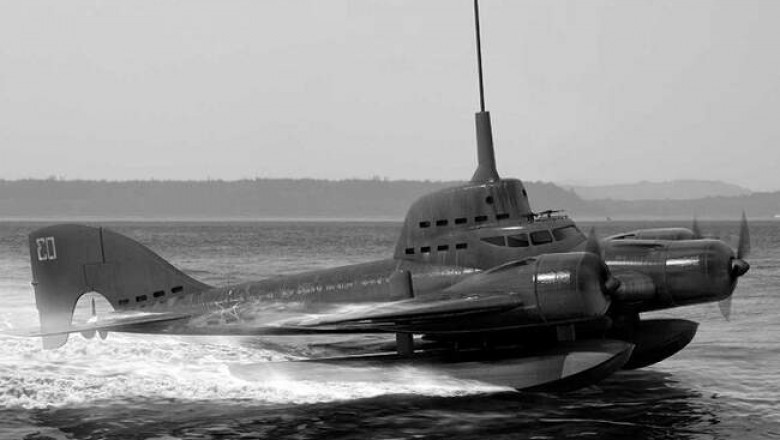 Летающая подводная лодка: как в СССР пытались покорить морские глубины и небо