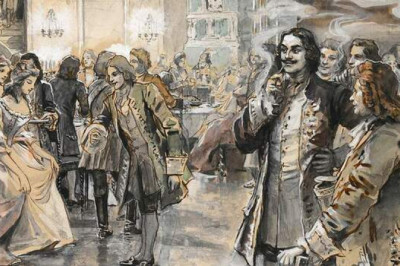 Кто русских научил курить