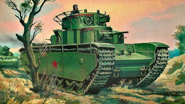 Танк Т-35: воевал ли пятибашенный гигант?
