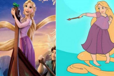 Бодипозитивные рисунки Кристал Уолтер: как выглядят диснеевские принцессы в образе моделей плюс-сайз на забавных иллюстрациях художницы из Америки