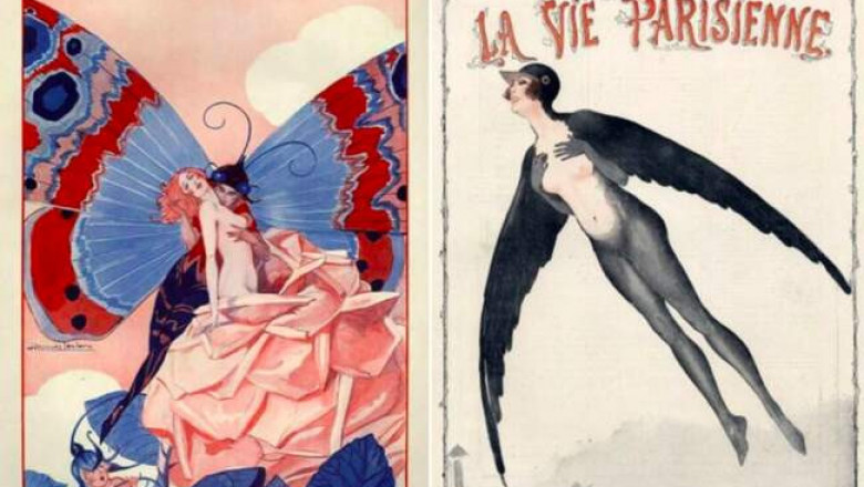 Смелые обложки журнала La Vie Parisienne: ар-нуво и немного «НЮ»