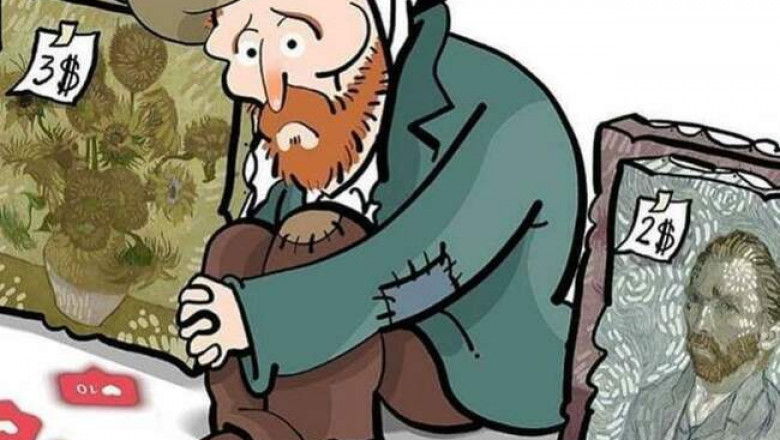 Почему считается, что настоящий художник должен быть бедным, голодным и страдать