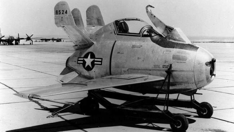 Макдонел-Дуглас XF-85 Гоблин и еще 5 откровенно странных самолетов, при взгляде на которые непонятно, как они могли летать
