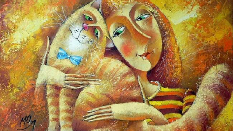 Симфония ярких красок Юрия Мацика: добрый юмор и простое человеческое тепло на позитивных картинах художника из Солнечногорска