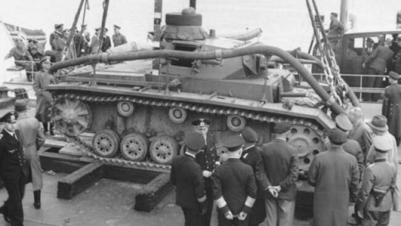 Tauchpanzer III: зачем немцам понадобился подводный танк