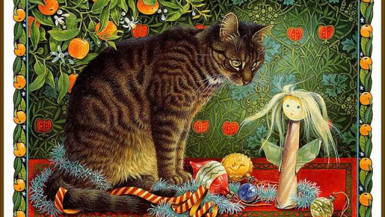 «Елка» Фешина, «Елочный торг» Кустодиева и др: Новый год и Рождество на картинах старых художников