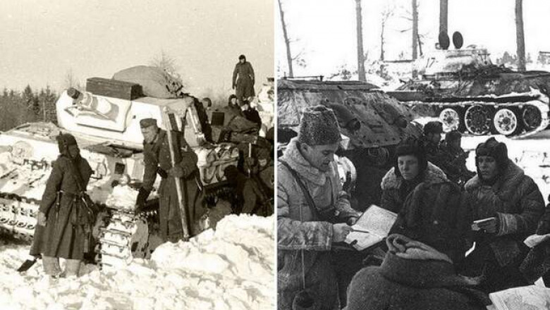 Как согревались зимой советские и немецкие танкисты