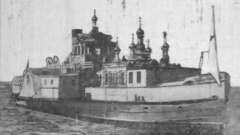 Как появился в дореволюционной России плавучий храм Николая Чудотворца и какова была его дальнейшая судьба