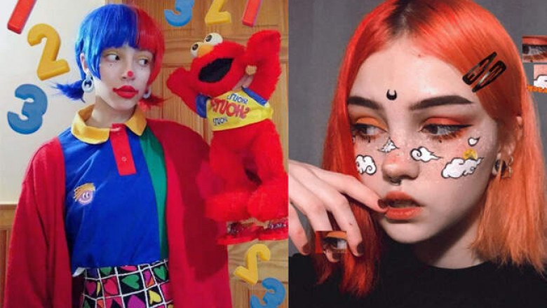 Клоунский макияж, побег на дачу и др: главные тренды из TikTok, которые влияют на моду