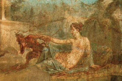 «Ню» фрески из Помпеи: как украшали стены своих домов жители города, погибшего при извержении Везувия