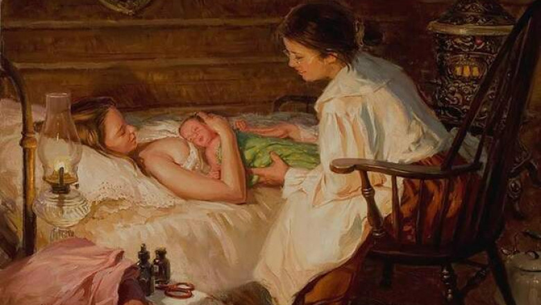 Повитухи на Руси: как акушерки прошлого подтверждали свою квалификацию и какие правила строго соблюдали
