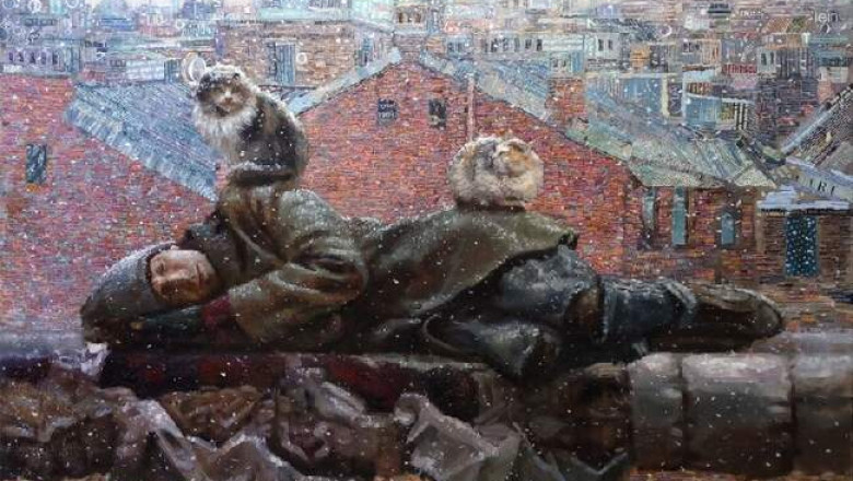 Художник Андрей Шатилов и его философско-сатирические картины о современных российских реалиях