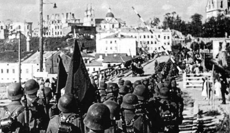 Белогвардейцы в Голубой дивизии