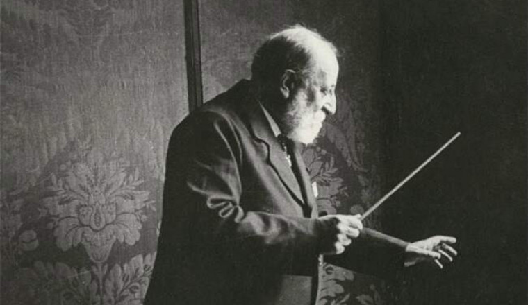 Уникальное видео: Камиль Сен-Санс дирижирует собственной музыкой