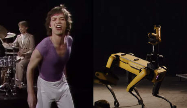 Как робот-пес Boston Dynamics танцует под культовый хит Rolling Stones