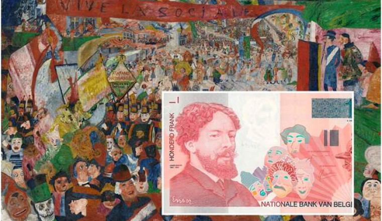 Джеймс Энсор: фламандский художник, рисовавший странные маски и Христа