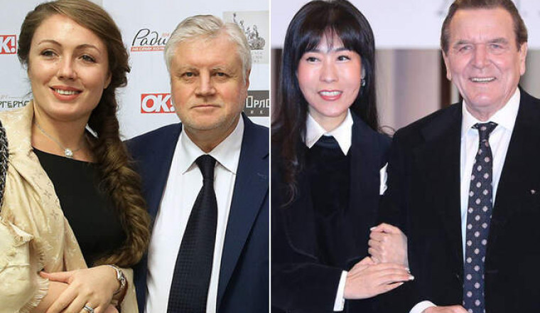 6 семейных пар политиков, для которых возраст партнера - не самое главное