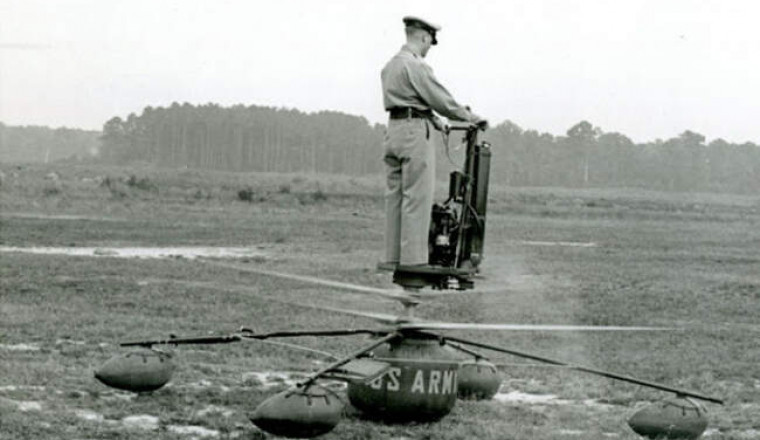 De Lackner HZ-1: удивительная история одноместного персонального вертолета 1950-х годов