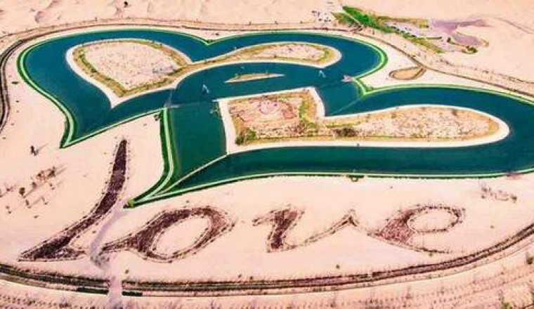 Озеро Любви в Дубае: как выглядит самый романтичный водоем в мире