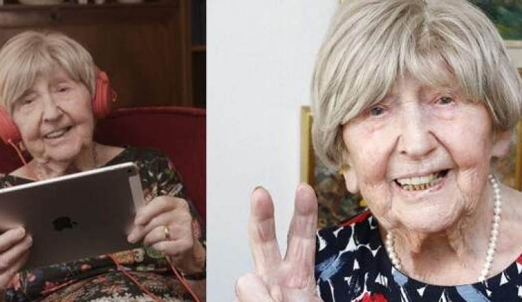 В Швеции простились со 109-летней Дагни Карлссон, старейшем блогером в мире