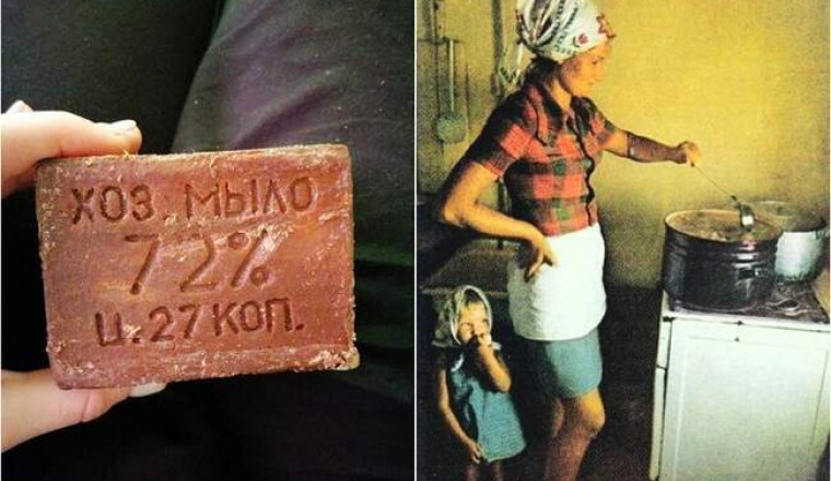 Бабушкины лайфхаки: как советские женщины использовали хозяйственное мыло не по назначению, но с пользой