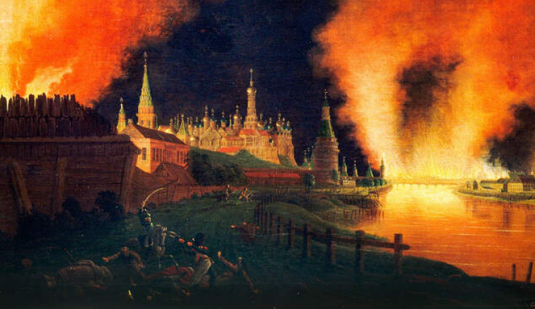Кто же виновен в пожаре Москвы 1812 года?