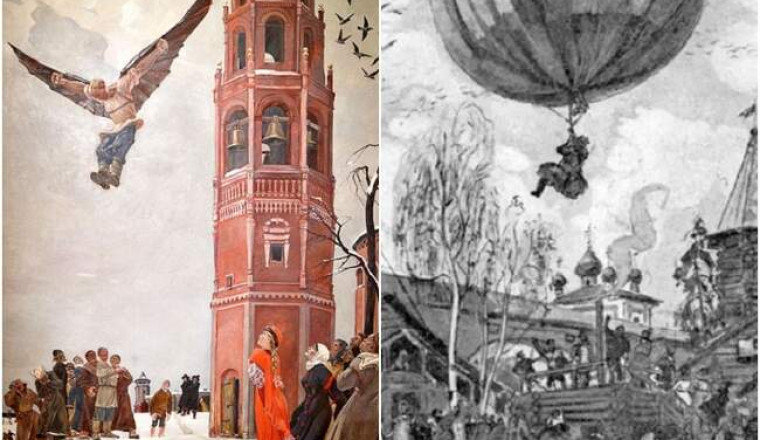 Отечественные Икары: русские изобретатели, которые мечтали покорить небо, но что-то пошло не так