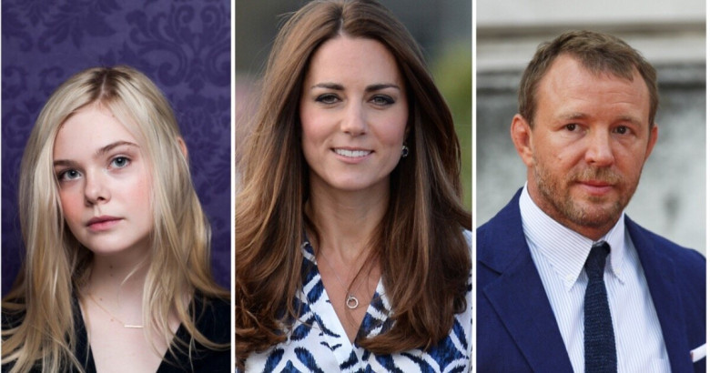 Корни королевских кланов и киноиндустрии: Кейт Миддлтон, Гай Ричи и сестры Фаннинг