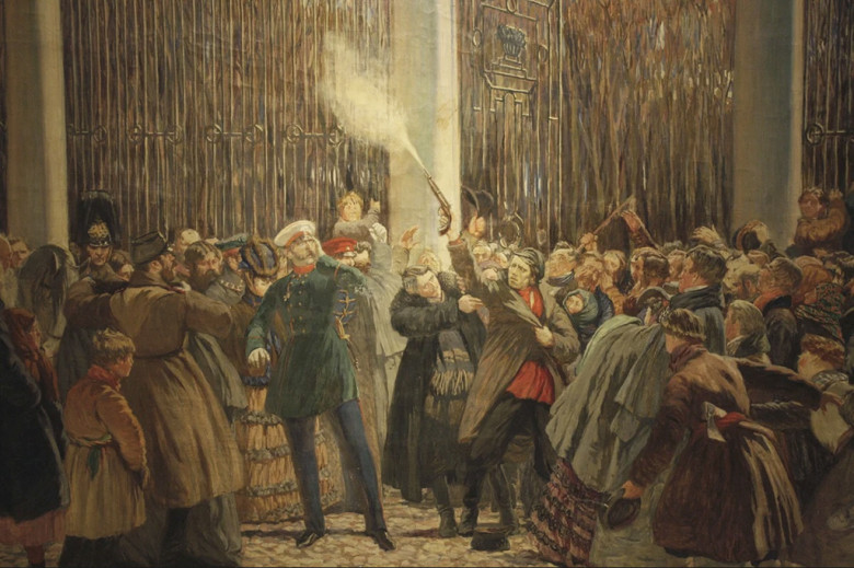 Случайный герой у Летнего сада