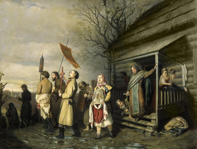 Пасхальный скандал Василия Перова