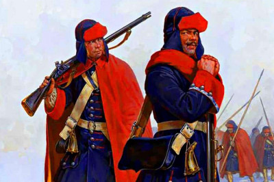 Два русских полка от Петра I герцогу Мекленбургскому в приданное