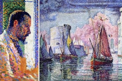 Картины, которые можно увидеть только с определенного расстояния, от неоимпрессиониста Поля Синьяка