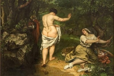 За что Наполеон отхлестал плеткой картину Гюстава Курбе «Купальщицы»